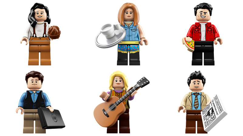 Illustration for article titled Lego’s Friends Central Perk Set Is An Impressive Collection Of Tiny White People
